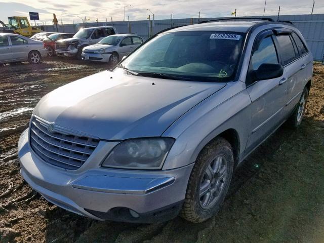 2C4GF68485R543665 - 2005 CHRYSLER PACIFICA T SILVER photo 2