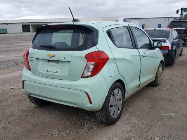 KL8CB6SAXHC758706 - 2017 CHEVROLET SPARK LS TEAL photo 4