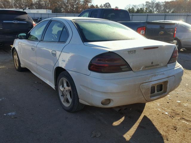 1G2NE52F95M254221 - 2005 PONTIAC GRAND AM S WHITE photo 3