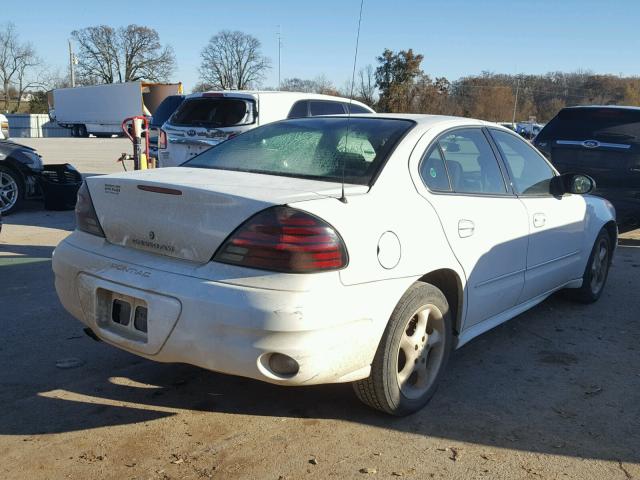 1G2NE52F95M254221 - 2005 PONTIAC GRAND AM S WHITE photo 4