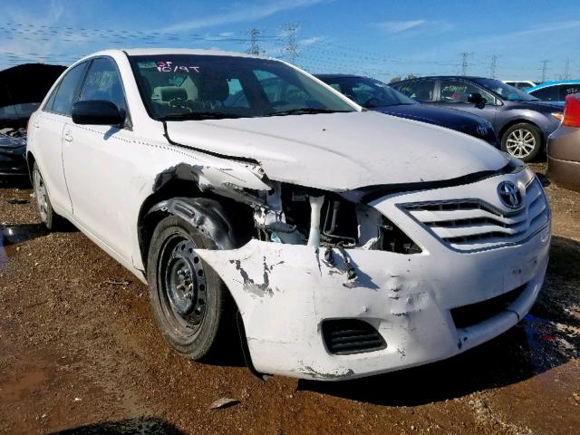 4T1BF3EK9BU590886 - 2011 TOYOTA CAMRY BASE WHITE photo 1