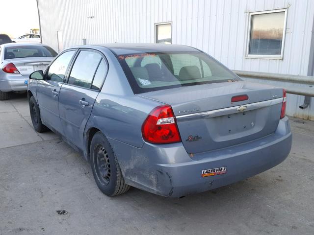1G1ZS58FX8F134913 - 2008 CHEVROLET MALIBU LS ლურჯი ფოტო 3