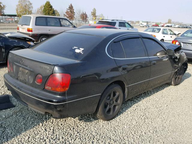 JT8BD69S330186494 - 2003 LEXUS GS 300 BLACK photo 4