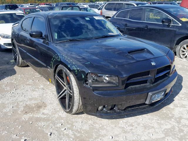 2B3LA73W26H472614 - 2006 DODGE CHARGER SR BLACK photo 1