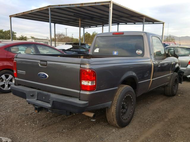 1FTKR1AD4APA59874 - 2010 FORD RANGER GRAY photo 4