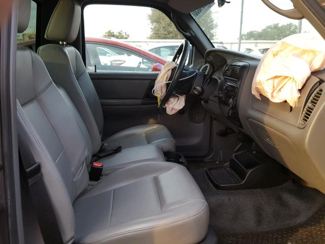 1FTKR1AD4APA59874 - 2010 FORD RANGER GRAY photo 5