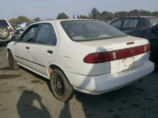 3N1AB41D9TL027523 - 1996 NISSAN SENTRA XE WHITE photo 3