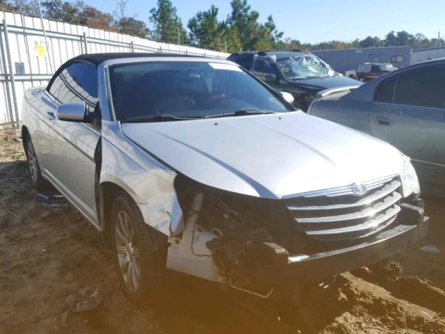 1C3BC5EDXAN169542 - 2010 CHRYSLER SEBRING TO SILVER photo 1