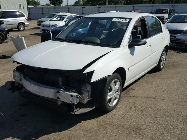 1G8AJ55F37Z145965 - 2007 SATURN ION LEVEL WHITE photo 2