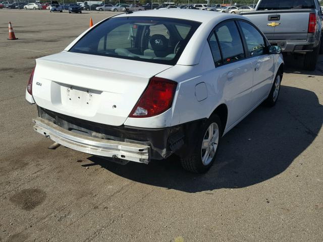 1G8AJ55F37Z145965 - 2007 SATURN ION LEVEL WHITE photo 4