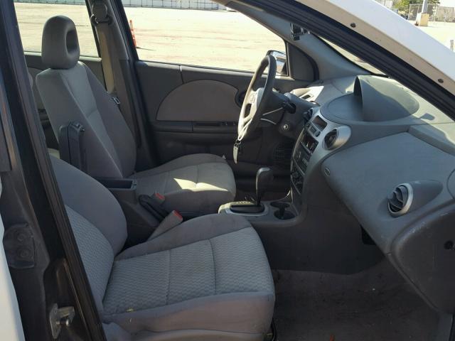 1G8AJ55F37Z145965 - 2007 SATURN ION LEVEL WHITE photo 5