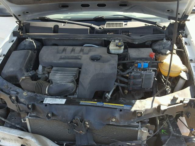 1G8AJ55F37Z145965 - 2007 SATURN ION LEVEL WHITE photo 7