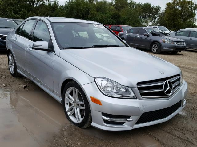 WDDGF4HB1DR271036 - 2013 MERCEDES-BENZ C 250 SILVER photo 1