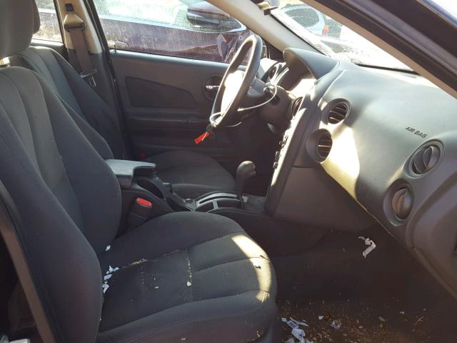 2G2WP522051275577 - 2005 PONTIAC GRAND PRIX Սև լուսանկար 5