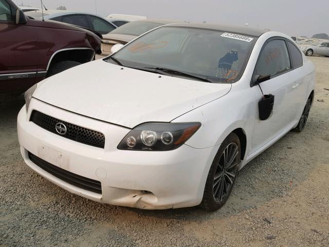 JTKDE3B7XA0309063 - 2010 TOYOTA SCION TC WHITE photo 2