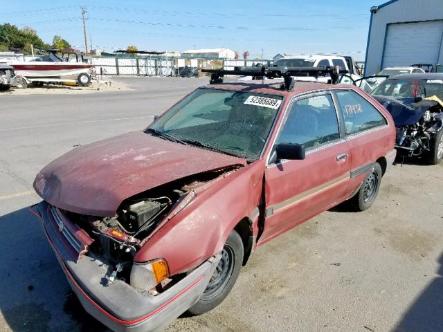 3MABM115XKR642127 - 1989 MERCURY TRACER BROWN photo 2