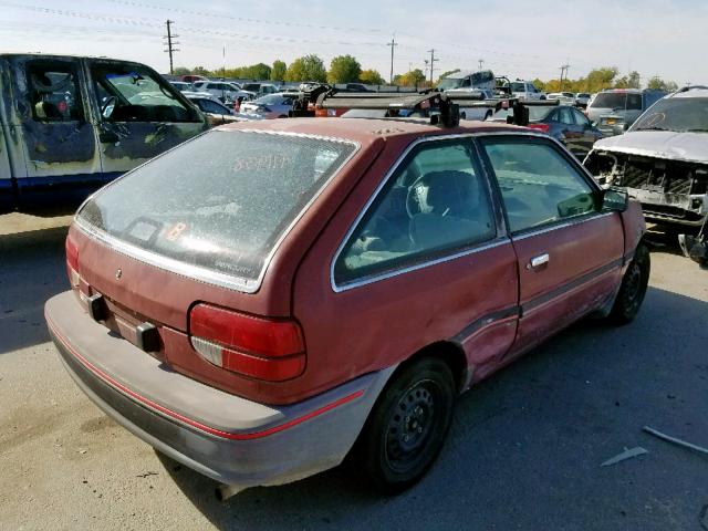 3MABM115XKR642127 - 1989 MERCURY TRACER BROWN photo 4