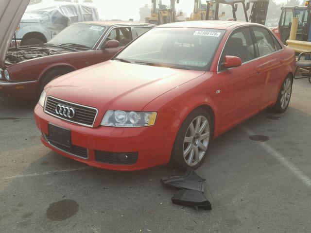 WAULT68E24A269475 - 2004 AUDI A4 3.0 QUA RED photo 2