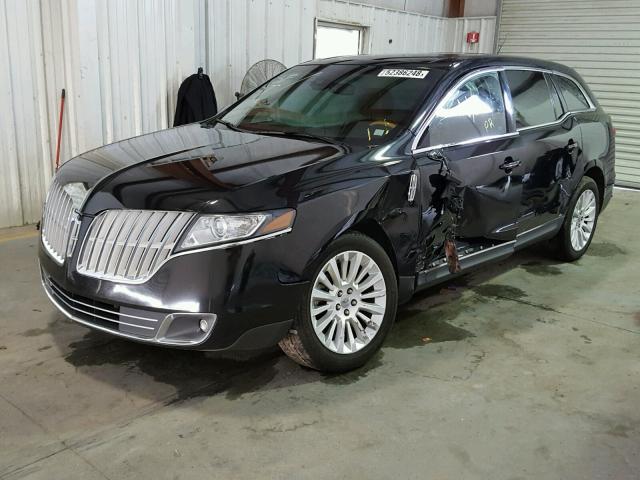 2LMHJ5AT8CBL53983 - 2012 LINCOLN MKT BLACK photo 2