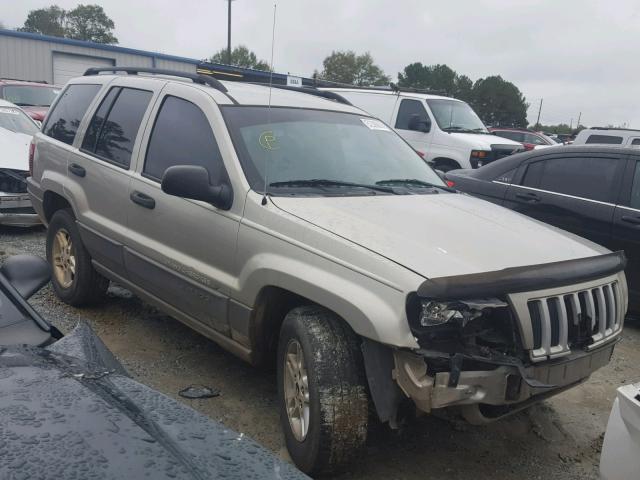 1J4GX48S24C155218 - 2004 JEEP GRAND CHER TAN photo 1