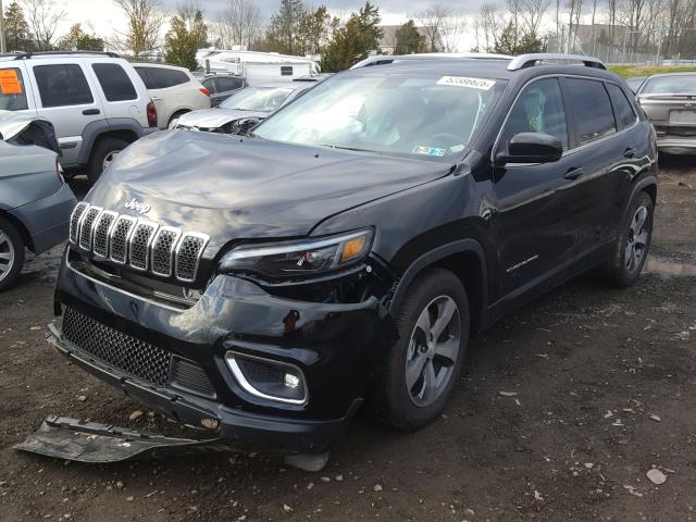 1C4PJMDX1KD228742 - 2019 JEEP CHEROKEE L BLACK photo 2