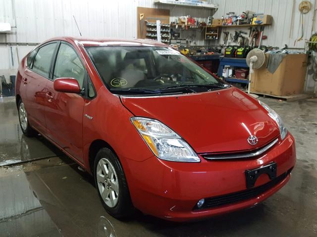 JTDKB20U973294329 - 2007 TOYOTA PRIUS RED photo 1