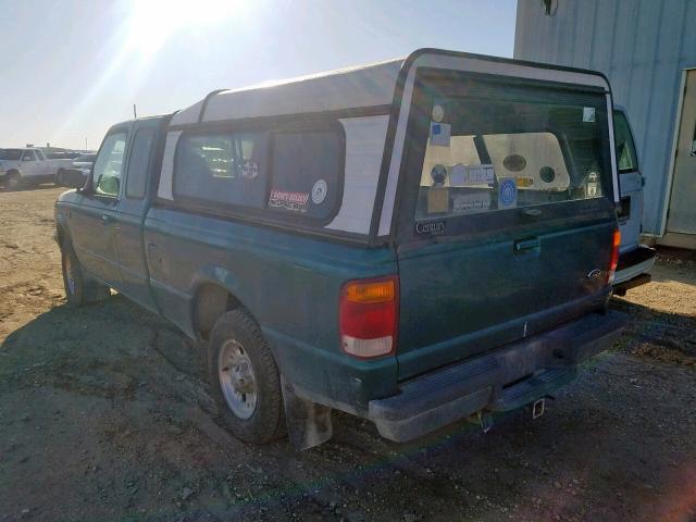 1FTYR14CXWPA81916 - 1998 FORD RANGER SUP GREEN photo 3