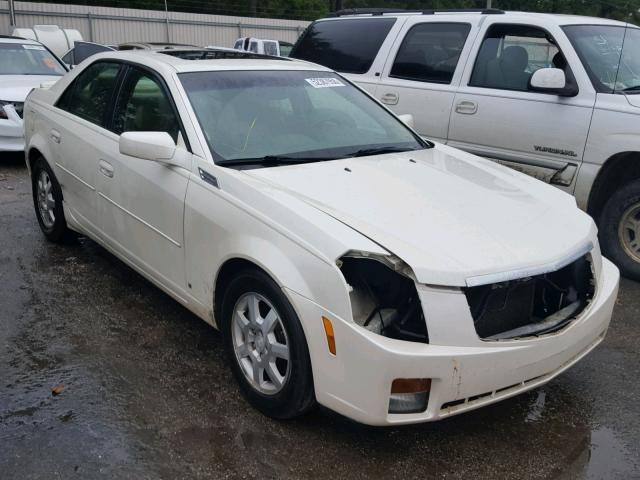 1G6DP577X60135219 - 2006 CADILLAC CTS HI FEA WHITE photo 1