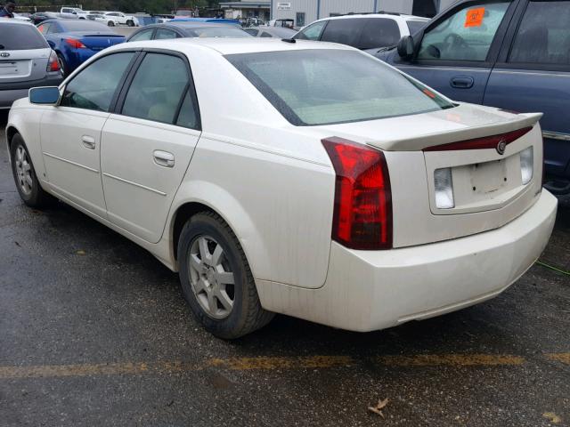 1G6DP577X60135219 - 2006 CADILLAC CTS HI FEA WHITE photo 3