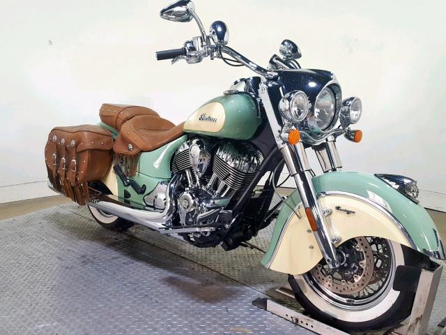 56KCCVAA6F3328002 - 2015 INDIAN MOTORCYCLE CO. CHIEF VINT GREEN photo 2