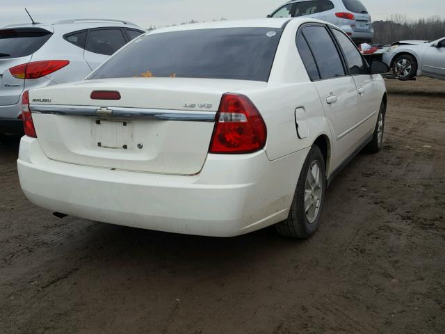 1G1ZT54825F217350 - 2005 CHEVROLET MALIBU LS Ağ foto 4