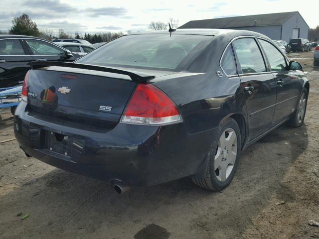 2G1WD58C469259527 - 2006 CHEVROLET IMPALA SUP 黑色 照片 4