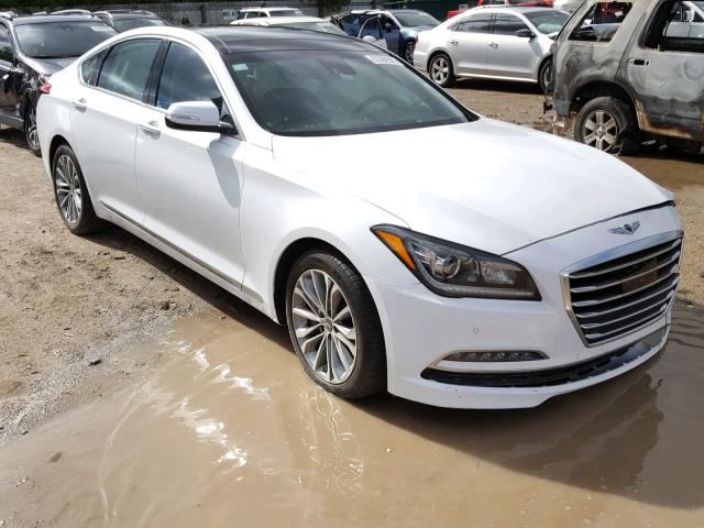 KMHGN4JE1HU177447 - 2017 GENESIS G80 BASE WHITE photo 1