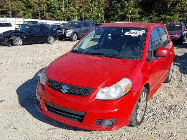 JS2YA5A53C6300727 - 2012 SUZUKI SX4 RED photo 2