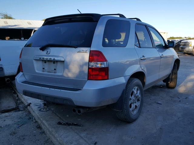 2HNYD18812H534429 - 2002 ACURA MDX TOURIN SILVER photo 4