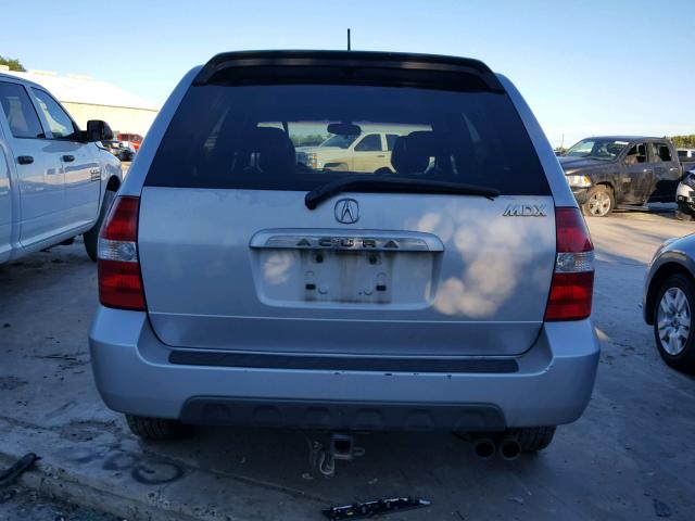 2HNYD18812H534429 - 2002 ACURA MDX TOURIN SILVER photo 9