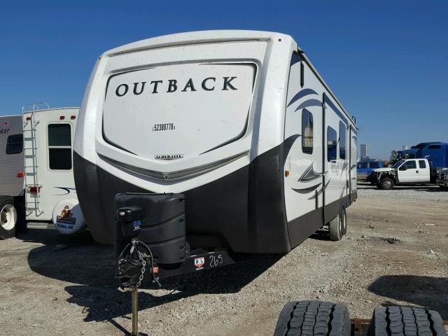 4YDT32426JB450265 - 2018 KYRV OUTBACK WHITE photo 2