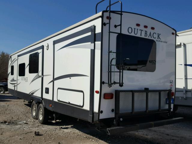 4YDT32426JB450265 - 2018 KYRV OUTBACK WHITE photo 3