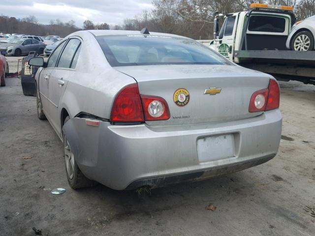 1G1ZB5E09CF114905 - 2012 CHEVROLET MALIBU LS ვერცხლისფერი ფოტო 3