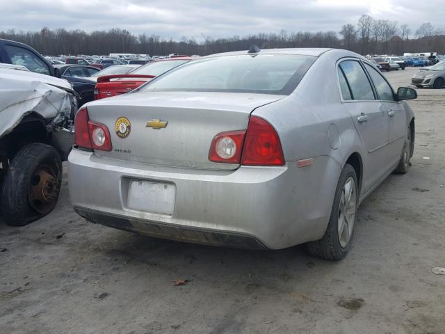 1G1ZB5E09CF114905 - 2012 CHEVROLET MALIBU LS ვერცხლისფერი ფოტო 4