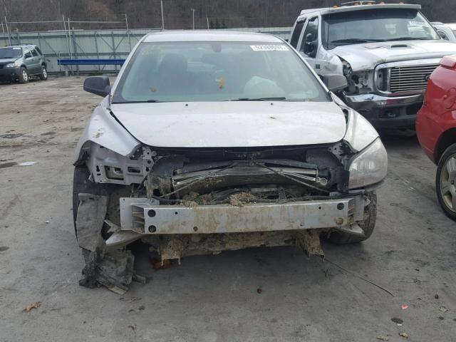 1G1ZB5E09CF114905 - 2012 CHEVROLET MALIBU LS ვერცხლისფერი ფოტო 9