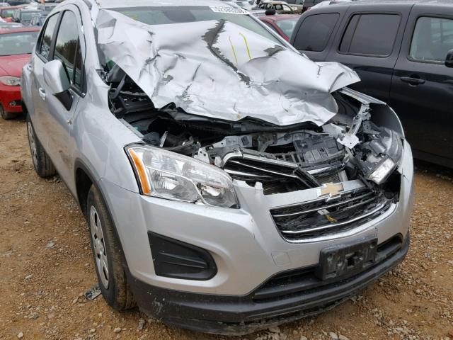 KL7CJKSB9FB085144 - 2015 CHEVROLET TRAX LS SILVER photo 9