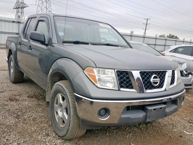 1N6AD07W15C458460 - 2005 NISSAN FRONTIER C GRAY photo 1