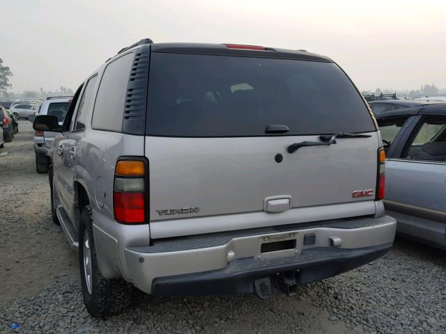 1GKEK63UX5J248053 - 2005 GMC YUKON DENA TAN photo 3