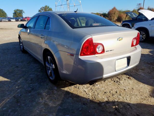 1G1ZC5E15BF128482 - 2011 CHEVROLET MALIBU 1LT GOLD photo 3