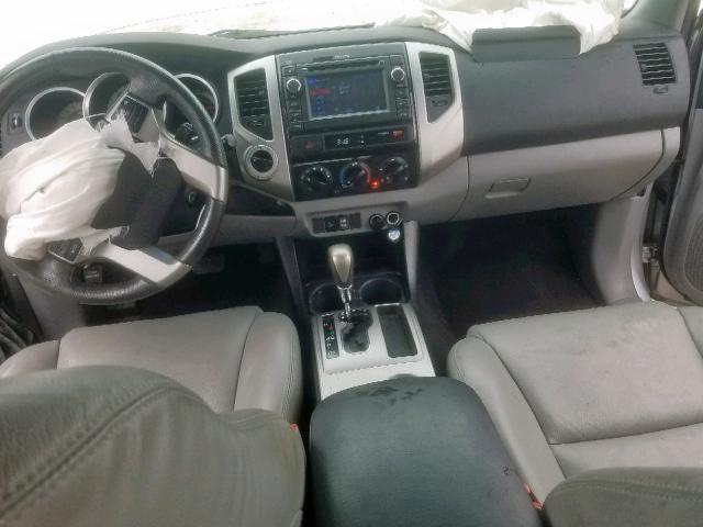 5TFLU4EN5DX058356 - 2013 TOYOTA TACOMA DOU Gümüş foto 9