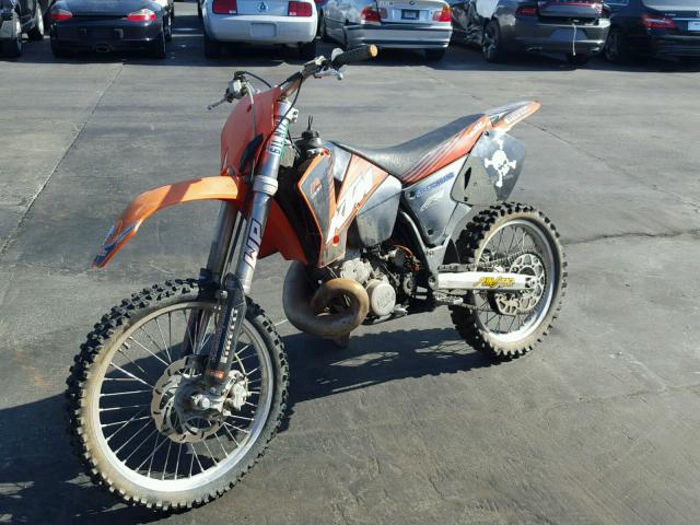 VBKMXJ2341M330128 - 2001 KTM 250 SX ORANGE photo 2