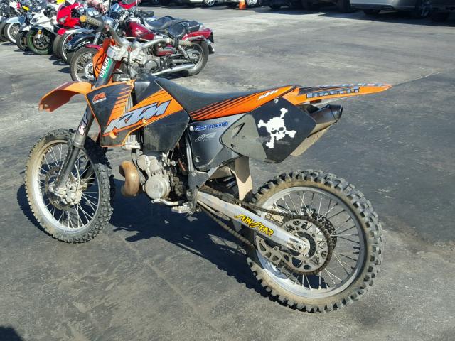 VBKMXJ2341M330128 - 2001 KTM 250 SX ORANGE photo 3