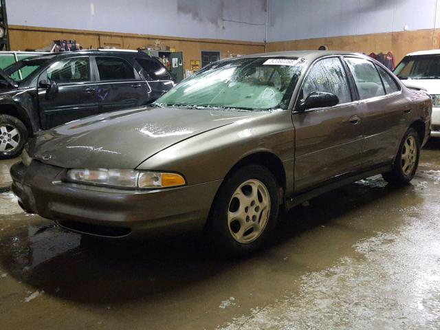 1G3WH52H6YF123622 - 2000 OLDSMOBILE INTRIGUE G TAN photo 2