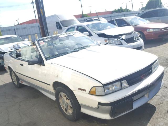 1G1JF31W6J7149215 - 1988 CHEVROLET CAVALIER Z WHITE photo 1